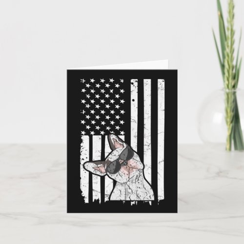 4th Of July Quote For A Patriotic Frenchie Owner  Card