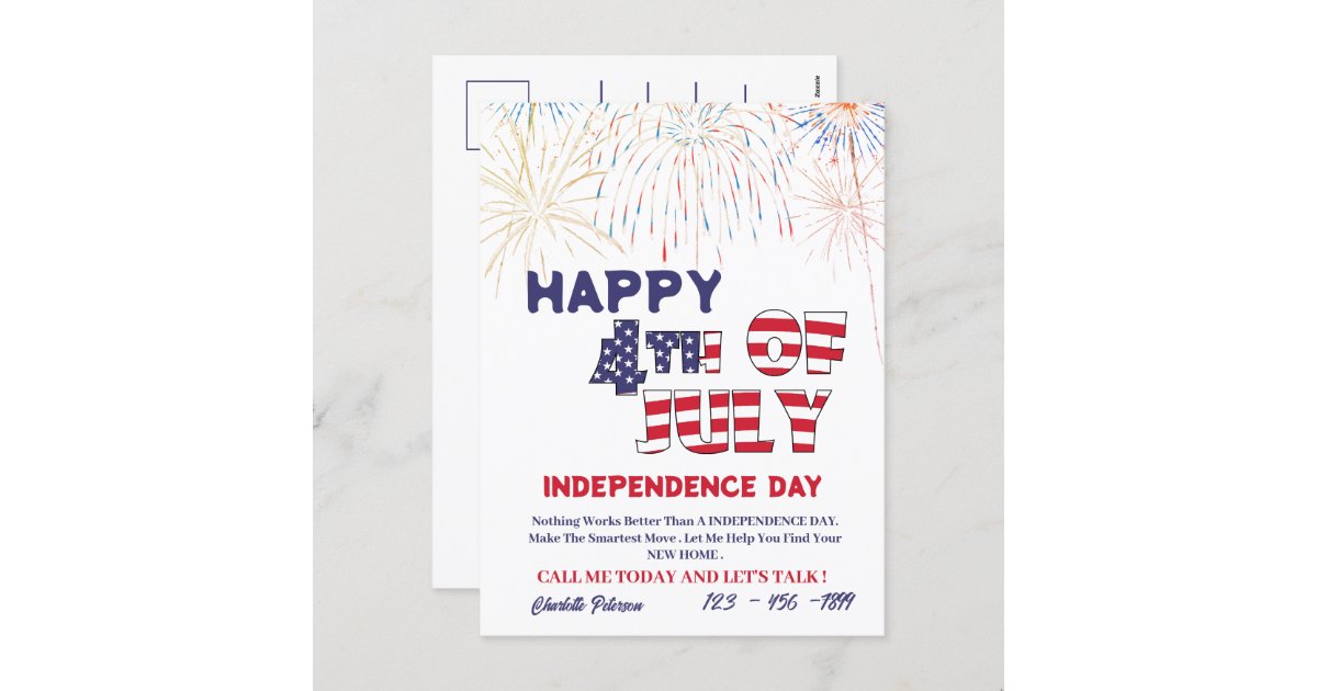 fourth of july real estate door knocking