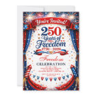 4th of July Red White Blue Fireworks Party