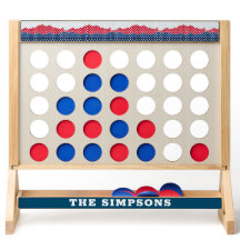 4th of July Red, White & Blue Stars