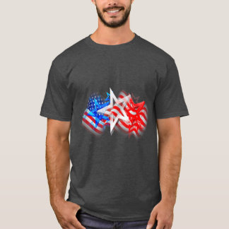 4th Of July Red White Blue Stars Stripes Flag T-Shirt