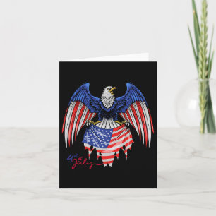 4th Of July S - Patriotic Shirts - American Flag E Card