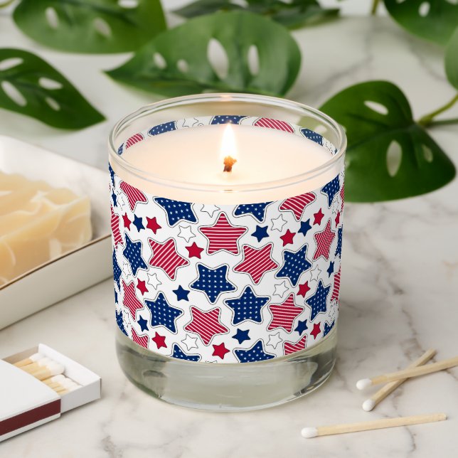 4th Of July Scented Candle (Lit)