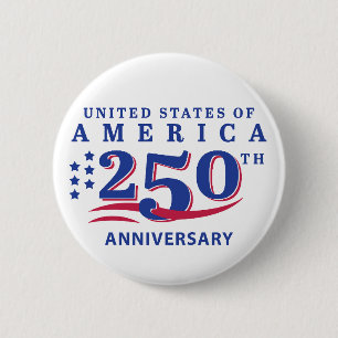 4th of July Scramble America 250th Anniversary Button