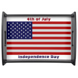 4th Of July Serving Tray at Zazzle