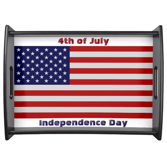 4th of July Serving Tray (Front)