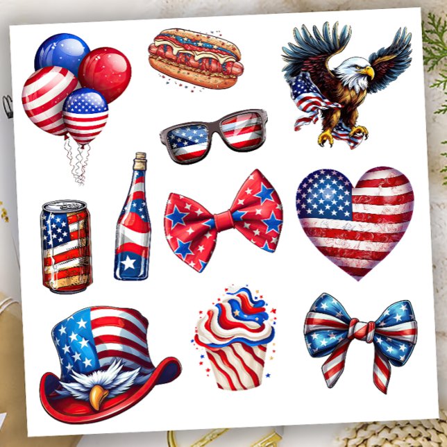 4th of July Set 2 Sticker (Creator Uploaded)