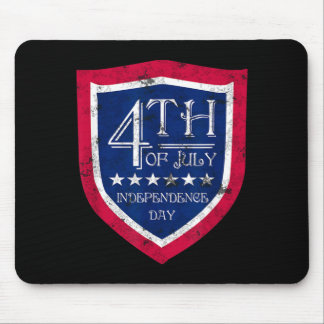 4th of july shirt 1776 day of independence mouse pad