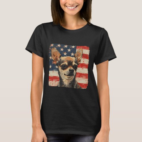 4th Of July Shirt Chihuahua Dog Men Women 