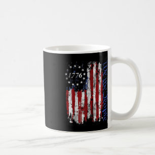 4th Of July Shirts We The People 1776 Usa Flag Jet Coffee Mug