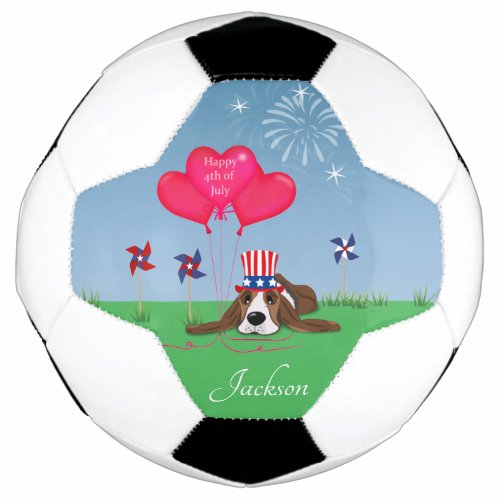 4th Of July Soccer Ball