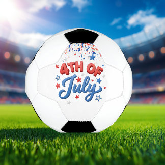 4th of July Soccer Ball