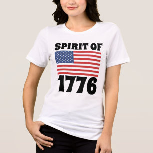 4th of july, SPIRIT OF 1776 T-SHIRTS