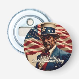 4th of July – Spirit of Independence Bottle Opener