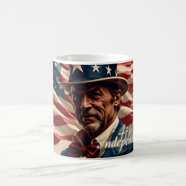 4th of July – Spirit of Independence Coffee Mug (Center)