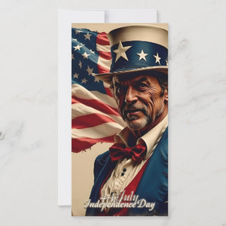 4th of July – Spirit of Independence Holiday Card