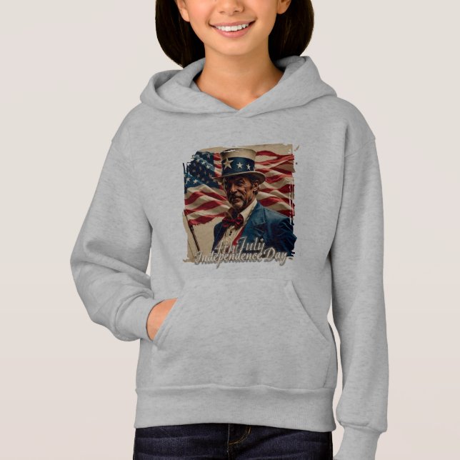 4th of July – Spirit of Independence Hoodie (Front)