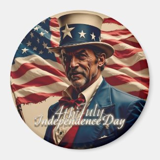 4th of July – Spirit of Independence Magnet