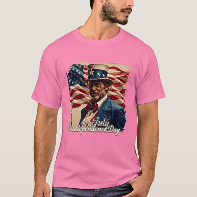 4th of July – Spirit of Independence T-Shirt (Front)