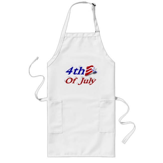 4th of July Star & Stripes 3D Aprons