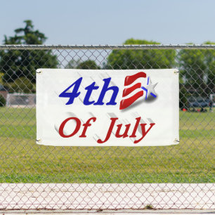4th of July Stars and Stripes Banner