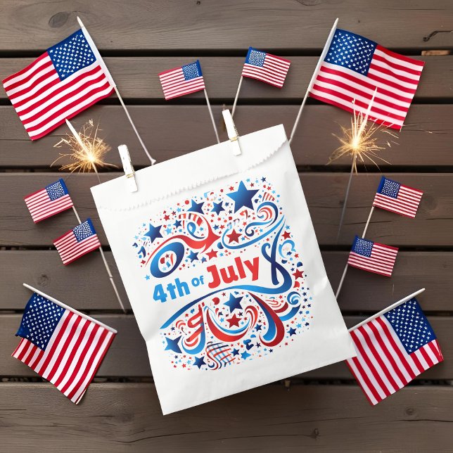 4th of July & Stars | Party Favor Bags (Creator Uploaded)