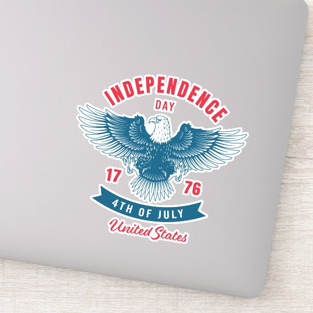 4th of July Sticker (Detail)