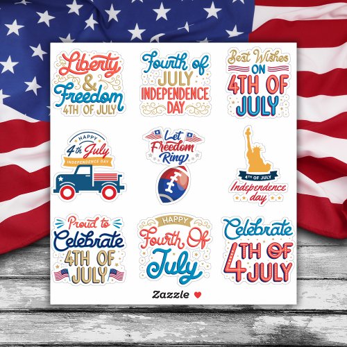 4th Of July Stickers