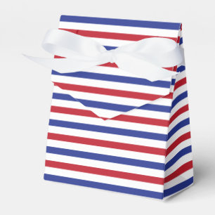4th of July Striped Favor Box