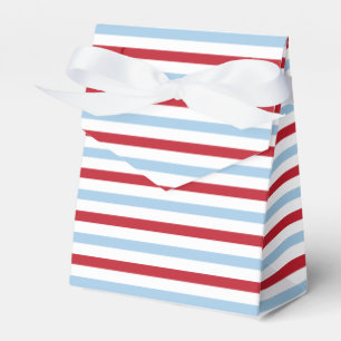 4th of July Striped Favor Box