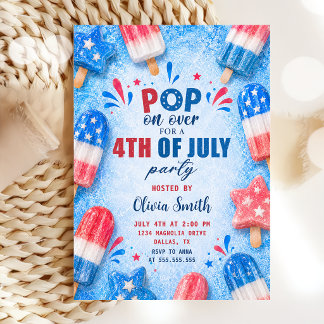 4th of July Summer Party Invitation