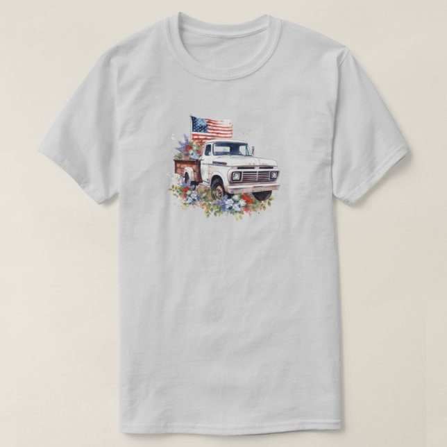 4th Of July T-Shirt (Design Front)