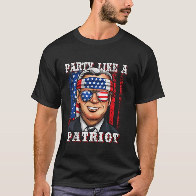 4th of July  T-Shirt (Front)