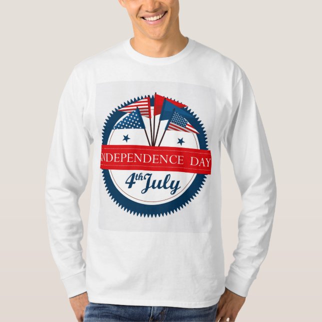 4th of July T-Shirt Design (Front)