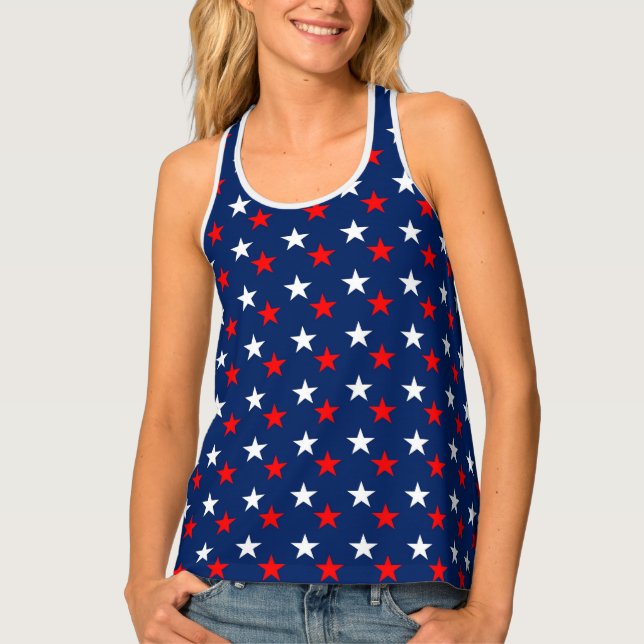 4th of July Tank Top (Front)