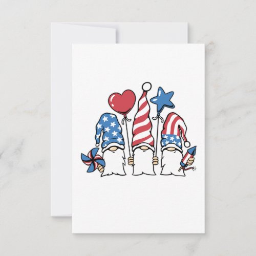 4th of July Thank You Card