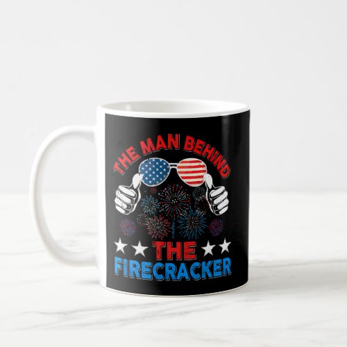 4Th Of July The Behind The Firecracker Patriotic Coffee Mug