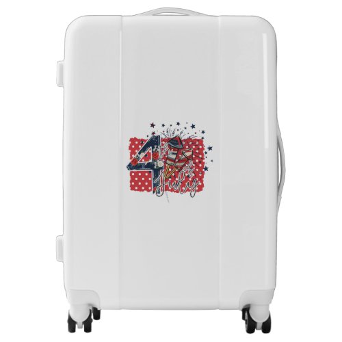 4th Of July  The Independence Day Shirt Hero Luggage
