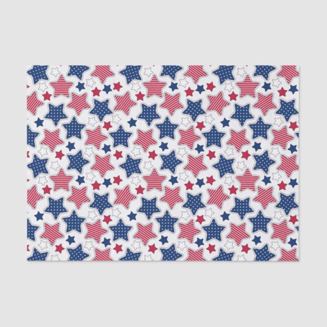 4th Of July Tissue Paper (Front)