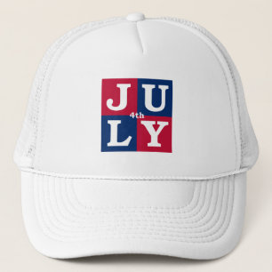 4th of July Trucker Hat