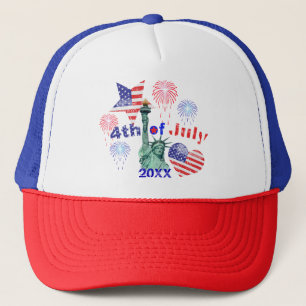 4th of July Trucker Hat