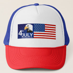 4th of July Trucker Hat