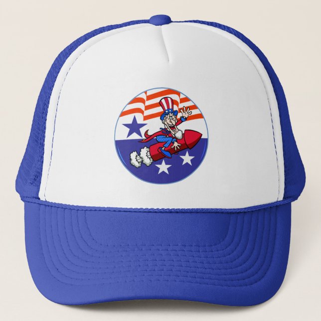 4th Of July Uncle Sam Hat (Front)