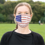 4th of July US Flag Cats Fun Face Mask Gift