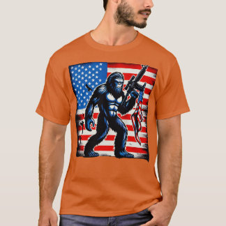 4th of July USA American Flag T-Shirt