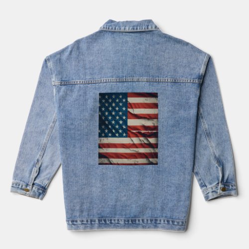 4th of July USA  Denim Jacket