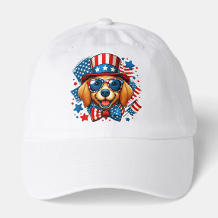 4th of July USA Patriotic Dog Independence Day Hat
