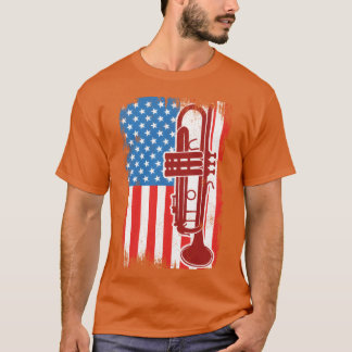 4th of July USArumpeter friends T-Shirt