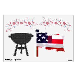4th of July Wall Decal