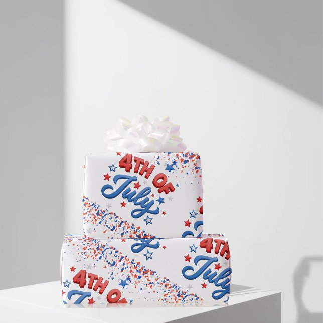 4th of July Wrapping Paper (Creator Uploaded)